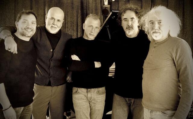 Con Domenico Cartago, Beppe Sequestro, Cesare Pastanella e Nando Di Modugno