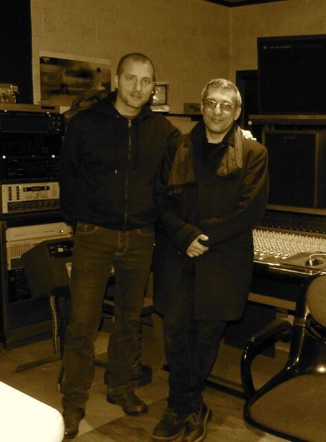 Con Gabriele Mirabassi, gennaio 2014