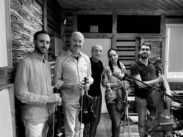 Con Vincenzo Starace, Cesare Carretta, Silvia Maffeis e Nicolò “Nigel” Nigrelli – registrazione di Disillusion