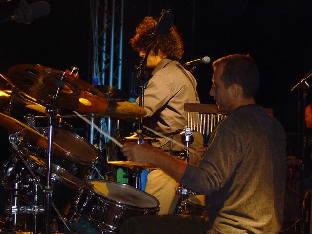 Con i Radiobunker, dal vivo